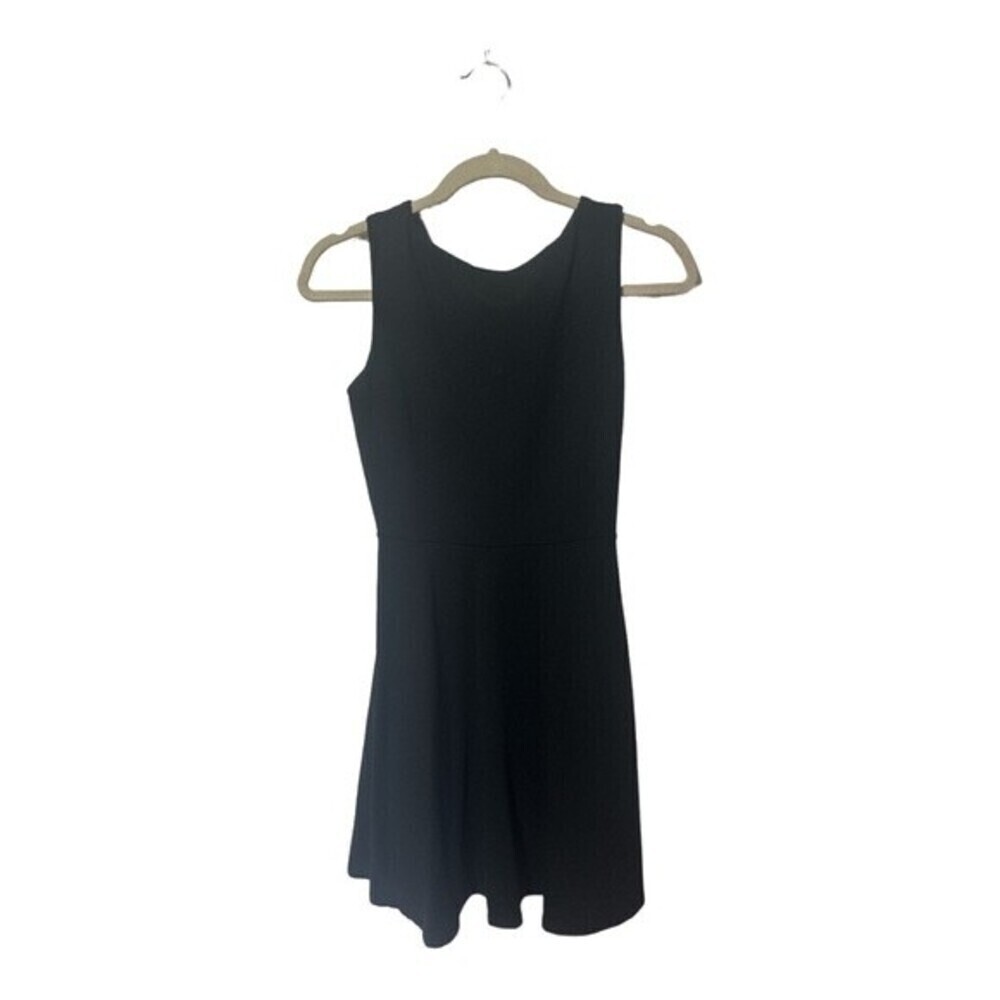 Susana Mónaco Short Black fit and flare Back lace Dress Size M